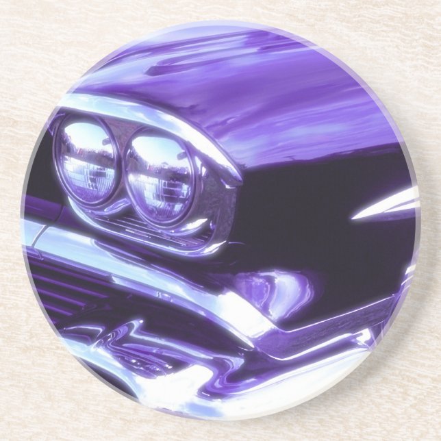 Posavasos Coche clásico: 1958 Chevrolet (Frente)