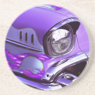 Posavasos Coche clásico: Chevrolet con la capilla llameante