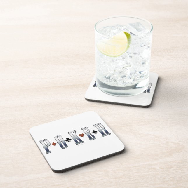 Posavasos Cocina de Bebidas de Poker (Lado Derecho)