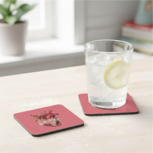 Posavasos Cocina de Bebidas del Corazón