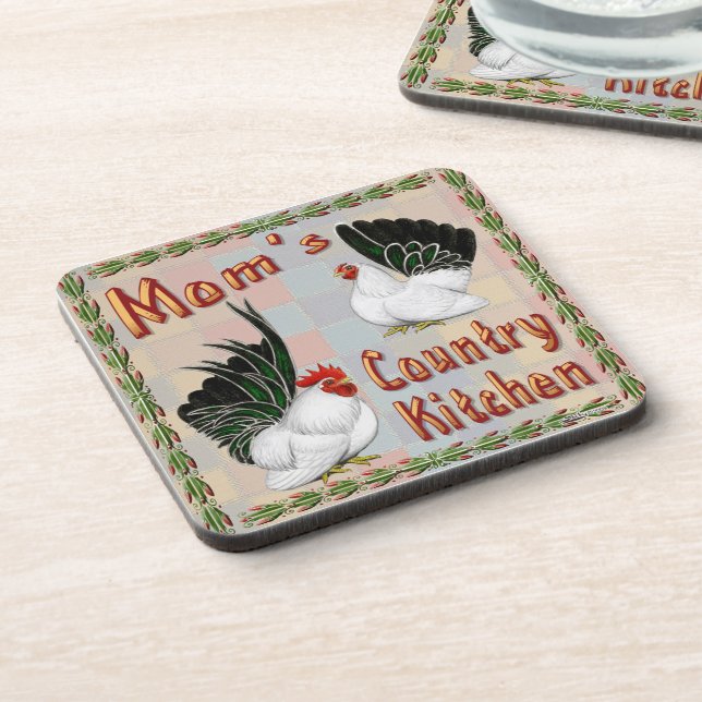 Posavasos Cocina de campo de mamá (Lado Izquierdo)