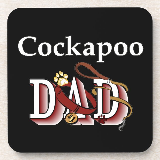 Posavasos Cockapoo DAD (Frente)