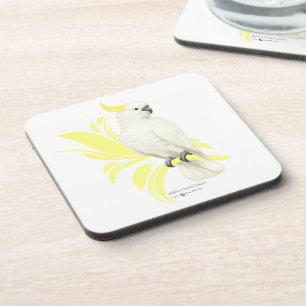 Posavasos Cockatoo con crema de azufre