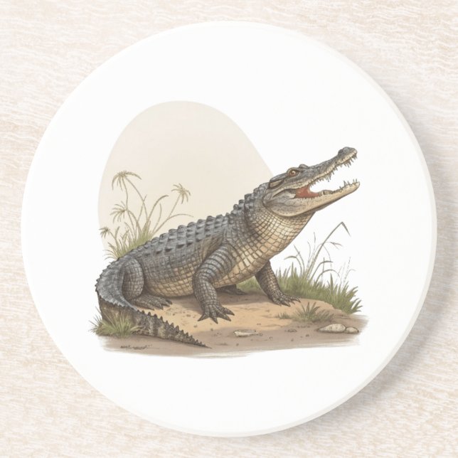 Posavasos Cocodrilo (Frente)