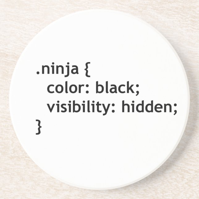 Posavasos código ninja, script (Frente)