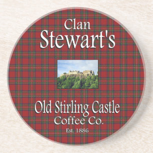 Posavasos Coffee Co., el antiguo castillo de Clan Stewart.