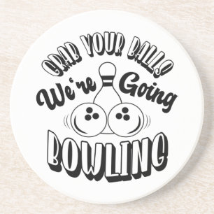 Posavasos Coge tus bolas Vamos a jugar bolos