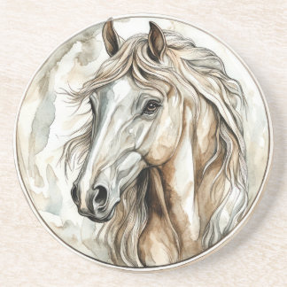 Posavasos Colección de caballos salvajes y sin tiempo