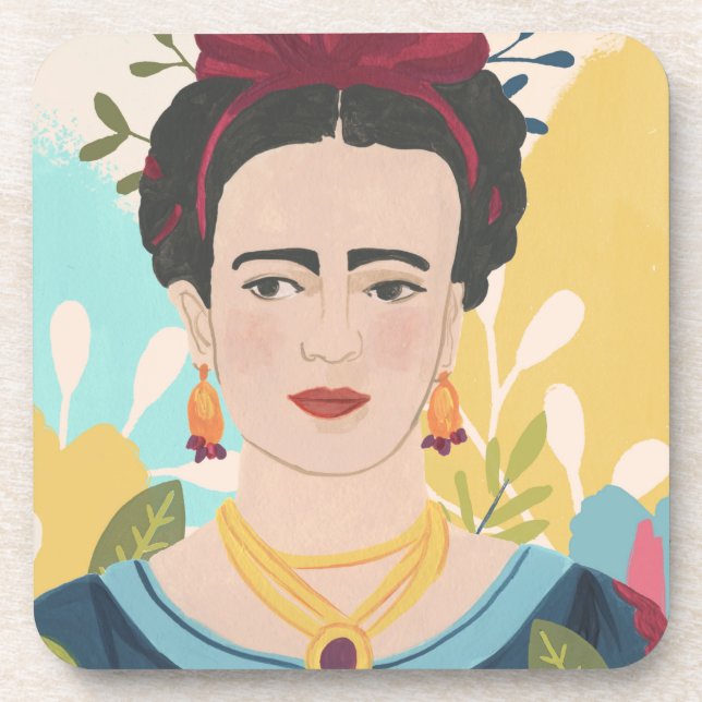 Posavasos Colección de jardines de Frida (Frente)