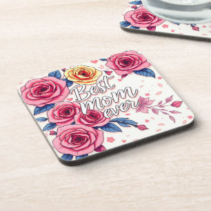 Posavasos Colección de regalos de lujo floral de moda