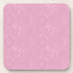 Posavasos Colección del Día de la Madre Rosa Pastel