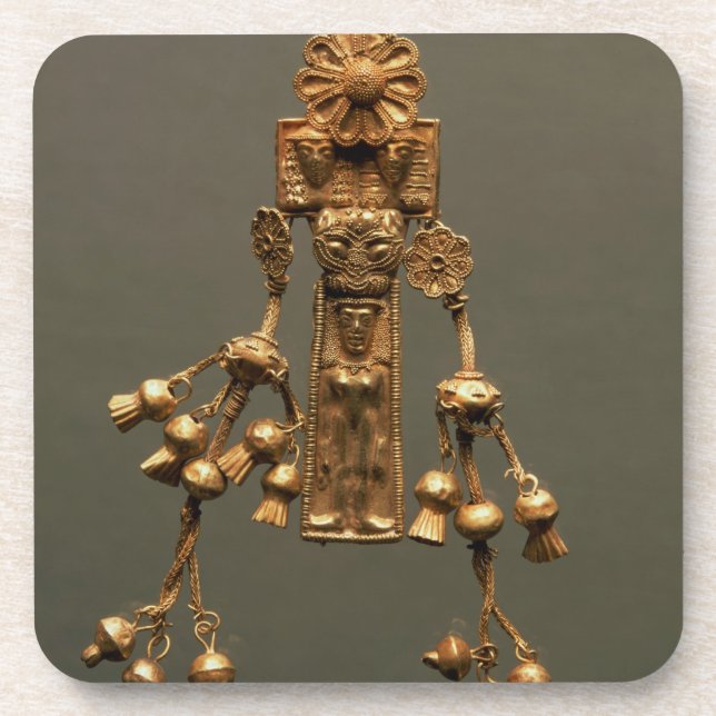 Posavasos Colgante, de la necrópolis de Camiros, c.630-620 (Frente)