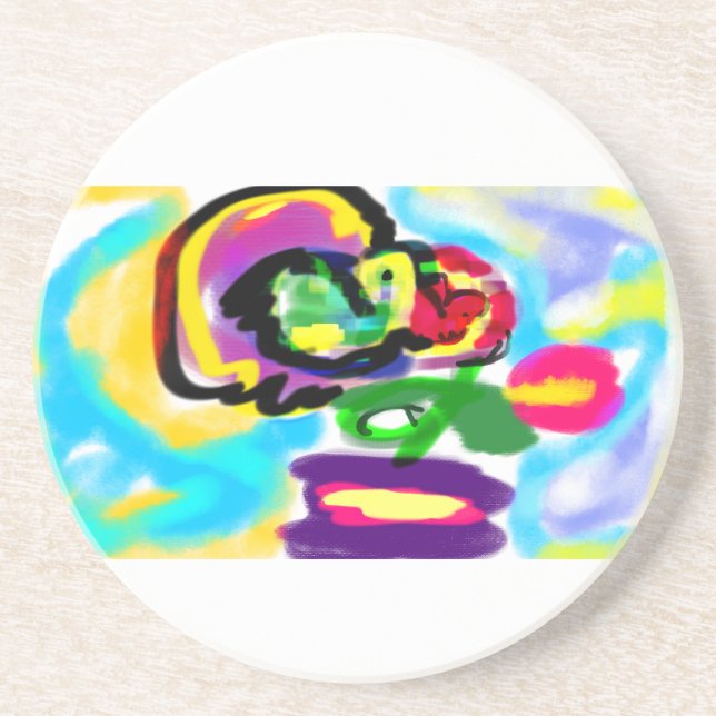 Posavasos Colibrí primavera  (Frente)