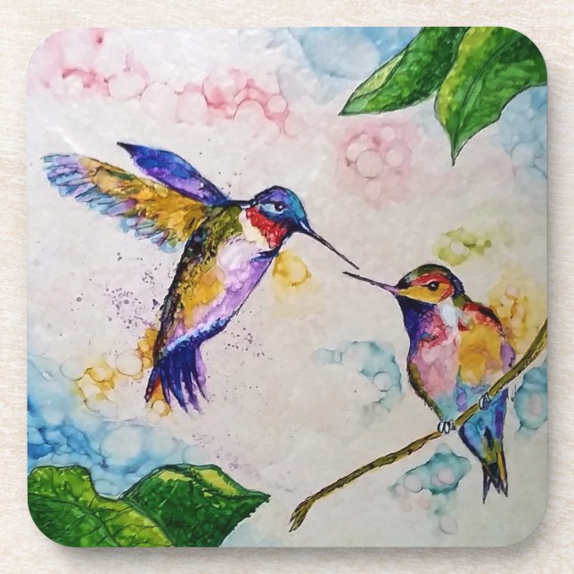 Posavasos Colibríes (Frente)