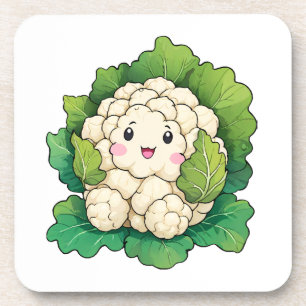 Posavasos Coliflor Kawaii