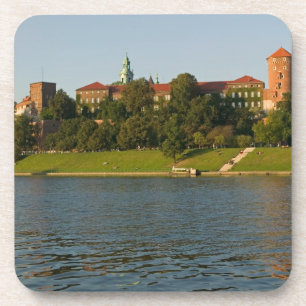 Posavasos Colina Wawel con Castillo Real y Catedral,