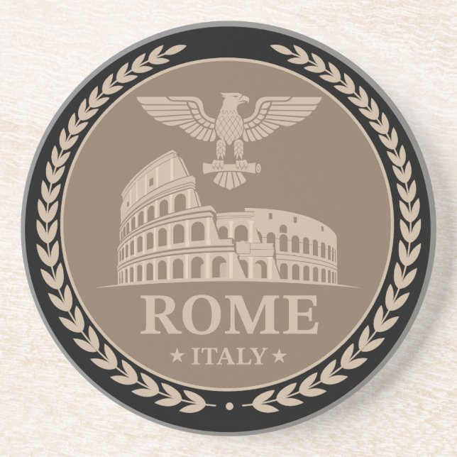 Posavasos Coliseo de Roma Italia Europa (Frente)