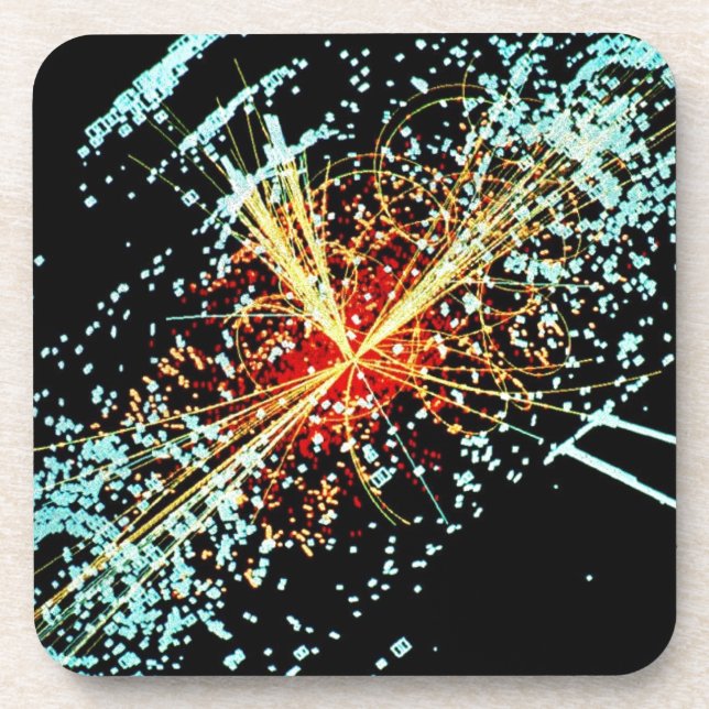 Posavasos Colisión de LHC (Frente)