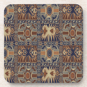 Posavasos Collage contemporáneo tribal africano