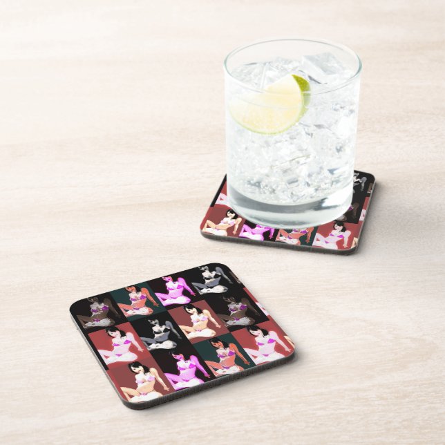 Posavasos Collage LivingDoll 7 (Lado Derecho)