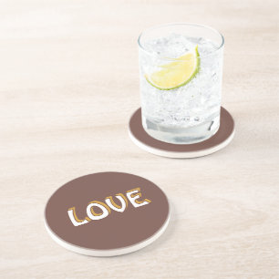 POSAVASOS COLLAR DE AMOR PARA REGALO MUJERES, NOVIA