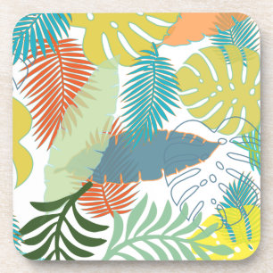 Posavasos Color de fondo PixDezines selva/DIY