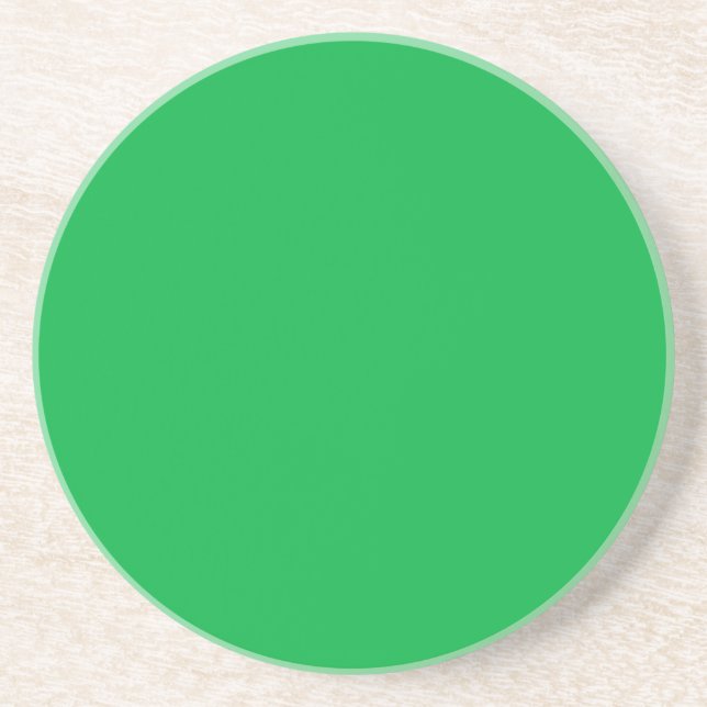 Posavasos Color de la clave cromática Verde (Frente)