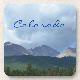 Posavasos Colorado Longs Peak Cork Coaster