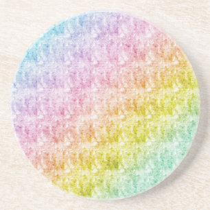 Posavasos Colores de arcoiris artísticos de la esparta de pa