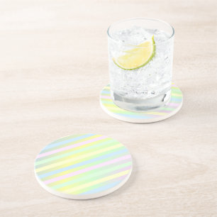 Posavasos Colores pastel del arcoiris