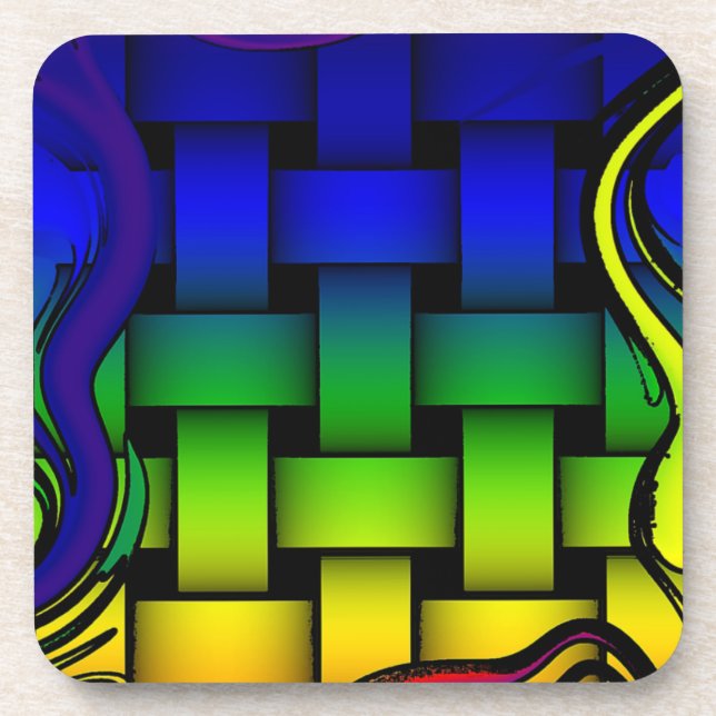 Posavasos Colores tejidos (Frente)