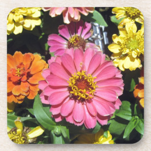 Posavasos Colorful Flowers