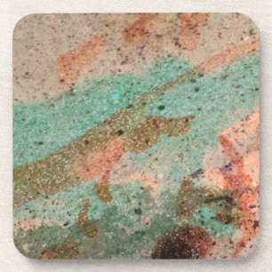 Posavasos Colorida barra de cemento arriba