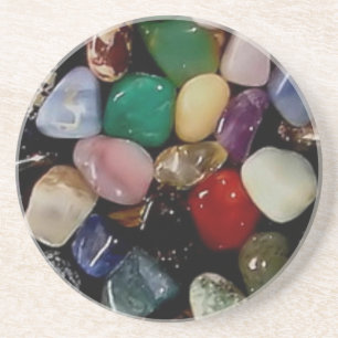 Posavasos Coloridas piedras de gema