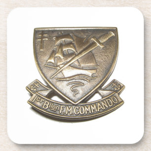 Posavasos Comando Kieffer - 1.o Insignia BFMC