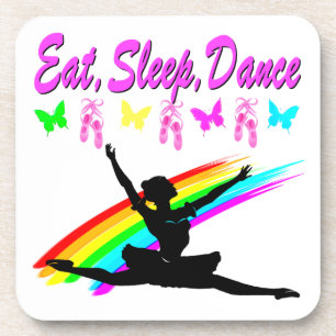 POSAVASOS COMER, DORMIR, BAILAR DISEÑO BALLERINA