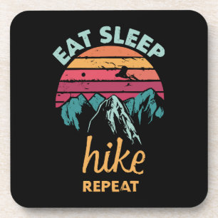 Posavasos Comer, Dormir, Caminar, Repetir