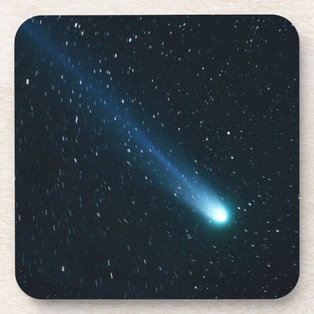 Posavasos Cometa en el cielo nocturno (Frente)