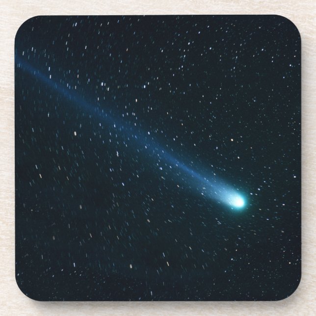 Posavasos Cometa en el cielo nocturno (Frente)