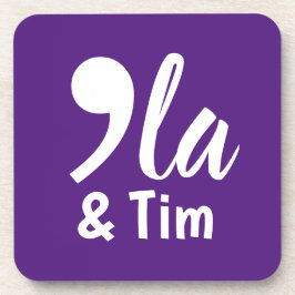 Posavasos Comma Kamala y Tim 2024