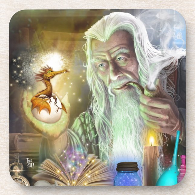 Posavasos Cómo Hacer Un Dragón (Frente)