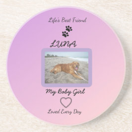 Posavasos Companion Love Pawprint Pet