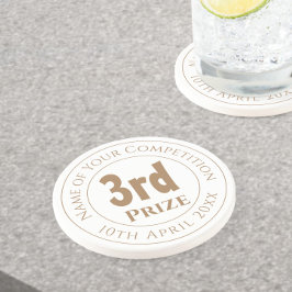 Posavasos Competencia 3.ª galardonada con premio Trophy