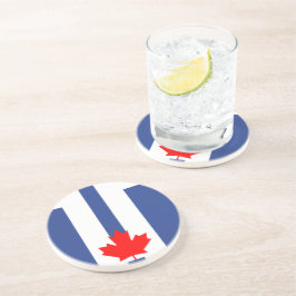 Posavasos con Bandera de Toronto, Canadá