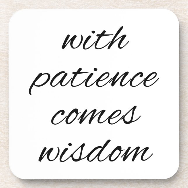 Posavasos Con la montaña de plástico dura de la paciente (Frente)