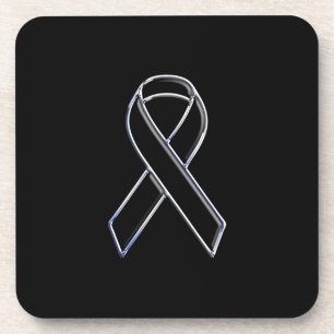 Posavasos Conciencia sobre la cinta negra