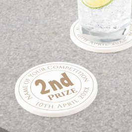 Posavasos Concurso 2º Premio Trofeo