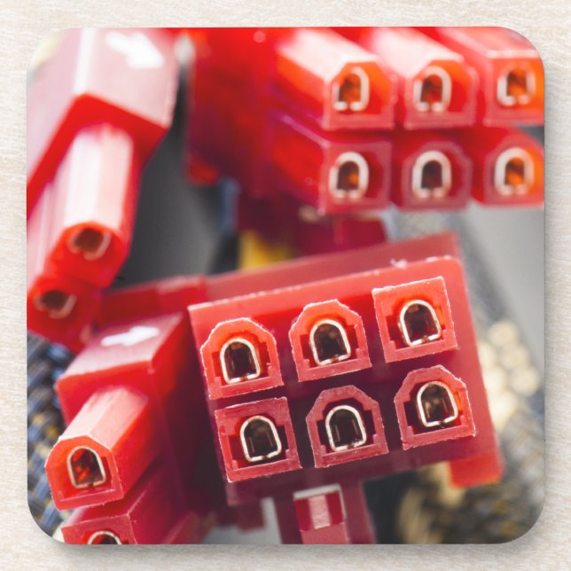 Posavasos Conector de cable de PC (Frente)