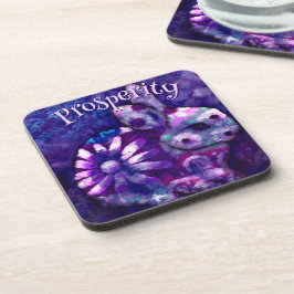 Posavasos Conejo de Floral Caprichoso Personalizado
