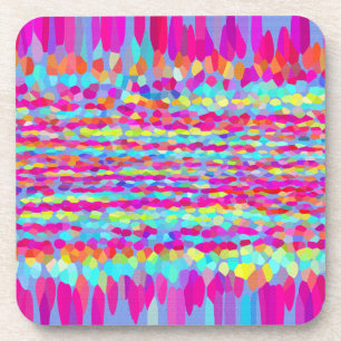 Posavasos Confetti Fringe